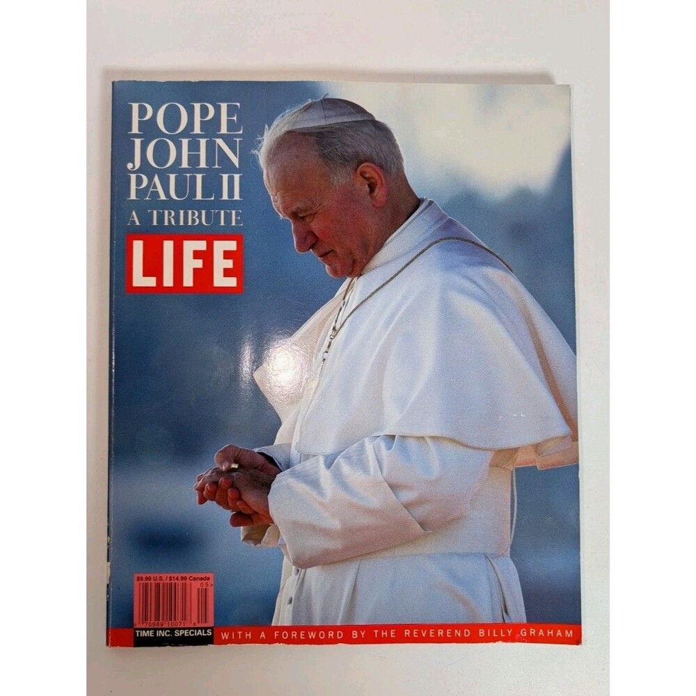 LIFE Pope John Paul II A Tribute Magazine Special Edition 2005 Billy Graham